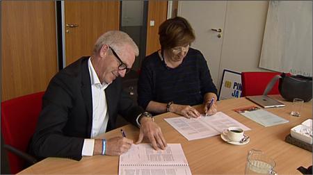 Ondertekening convenant