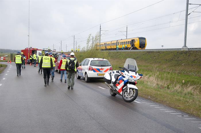 Oefening Tunnel Tumult 2012